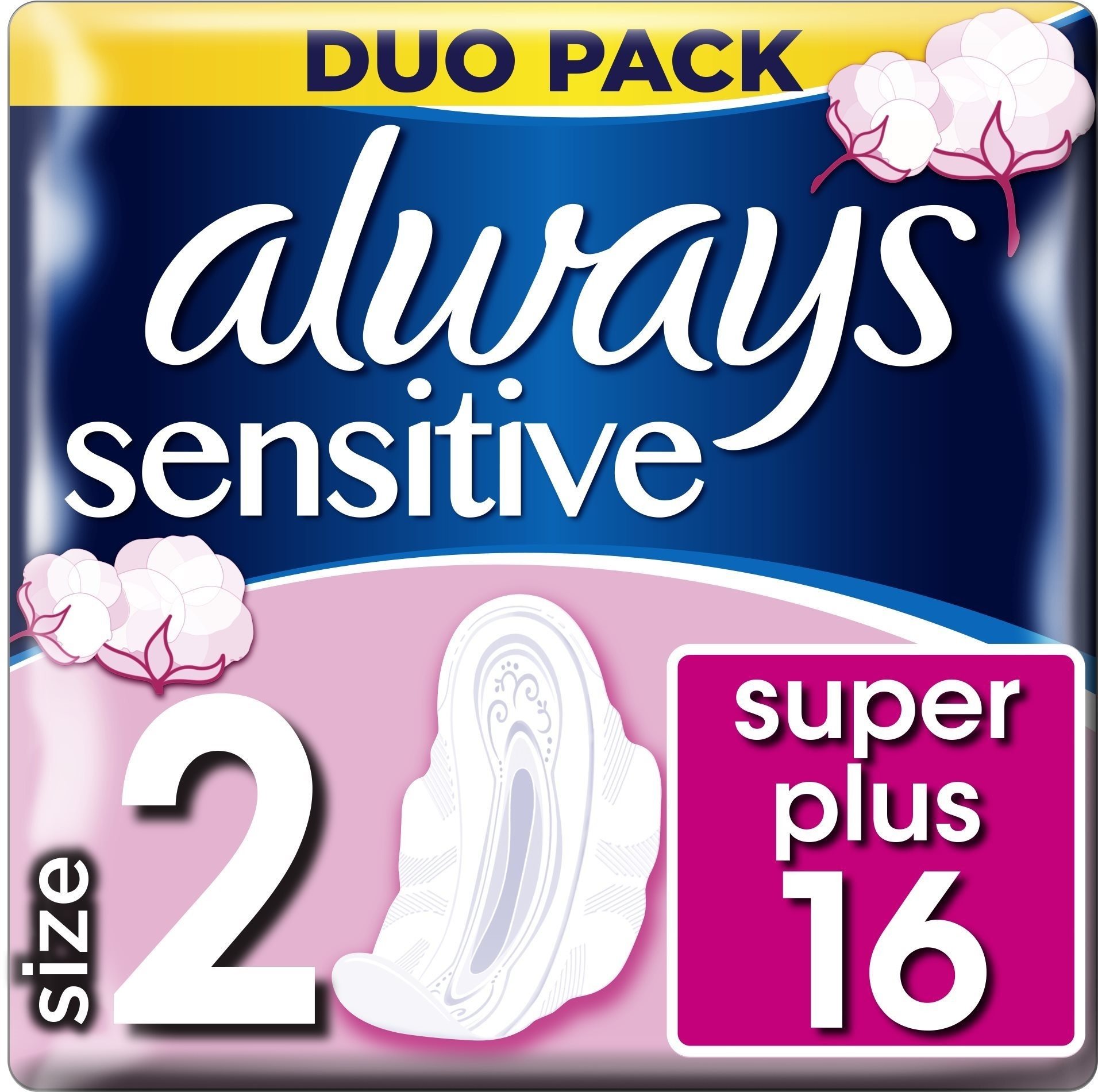 ALWAYS Sensitive Ultra Super Plus, 16 db