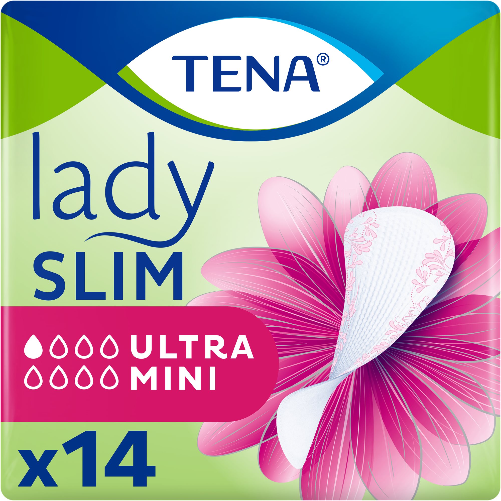 Inkontinencia betét TENA Lady Slim Ultra Mini 14 db