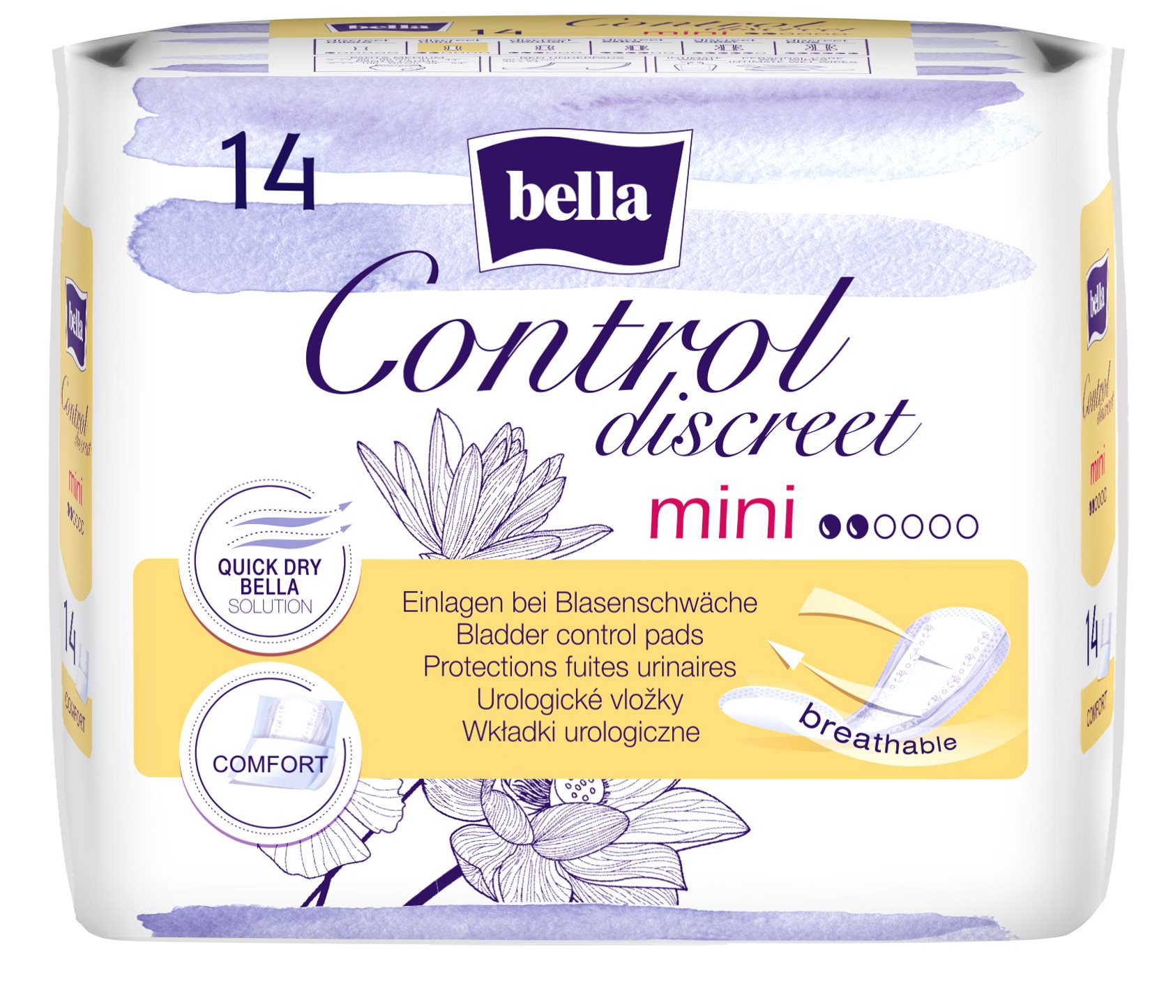 BELLA Control Discreet Mini 14 db