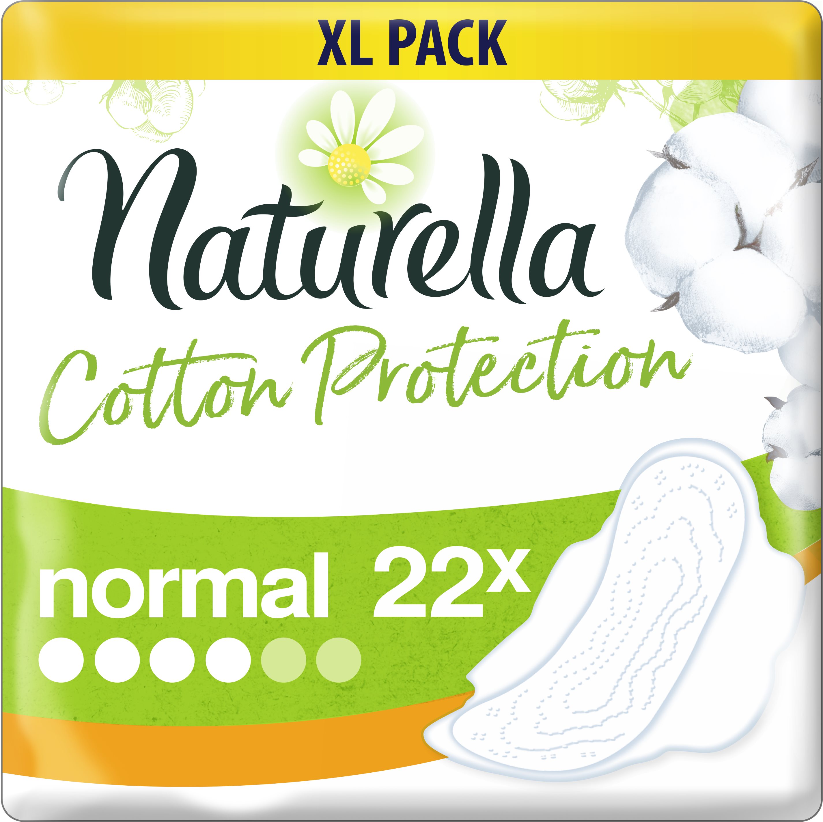 NATURELLA Cotton Protection Ultra Normal, 22 db
