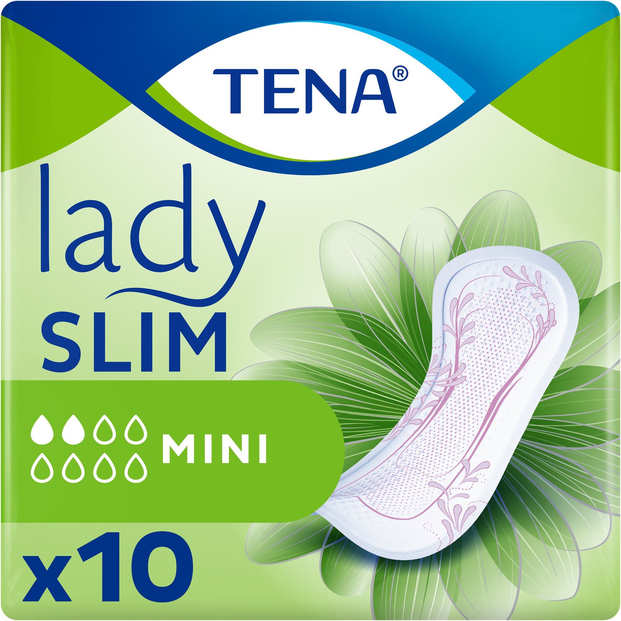 Inkontinencia betét TENA Lady Slim Mini 10 db