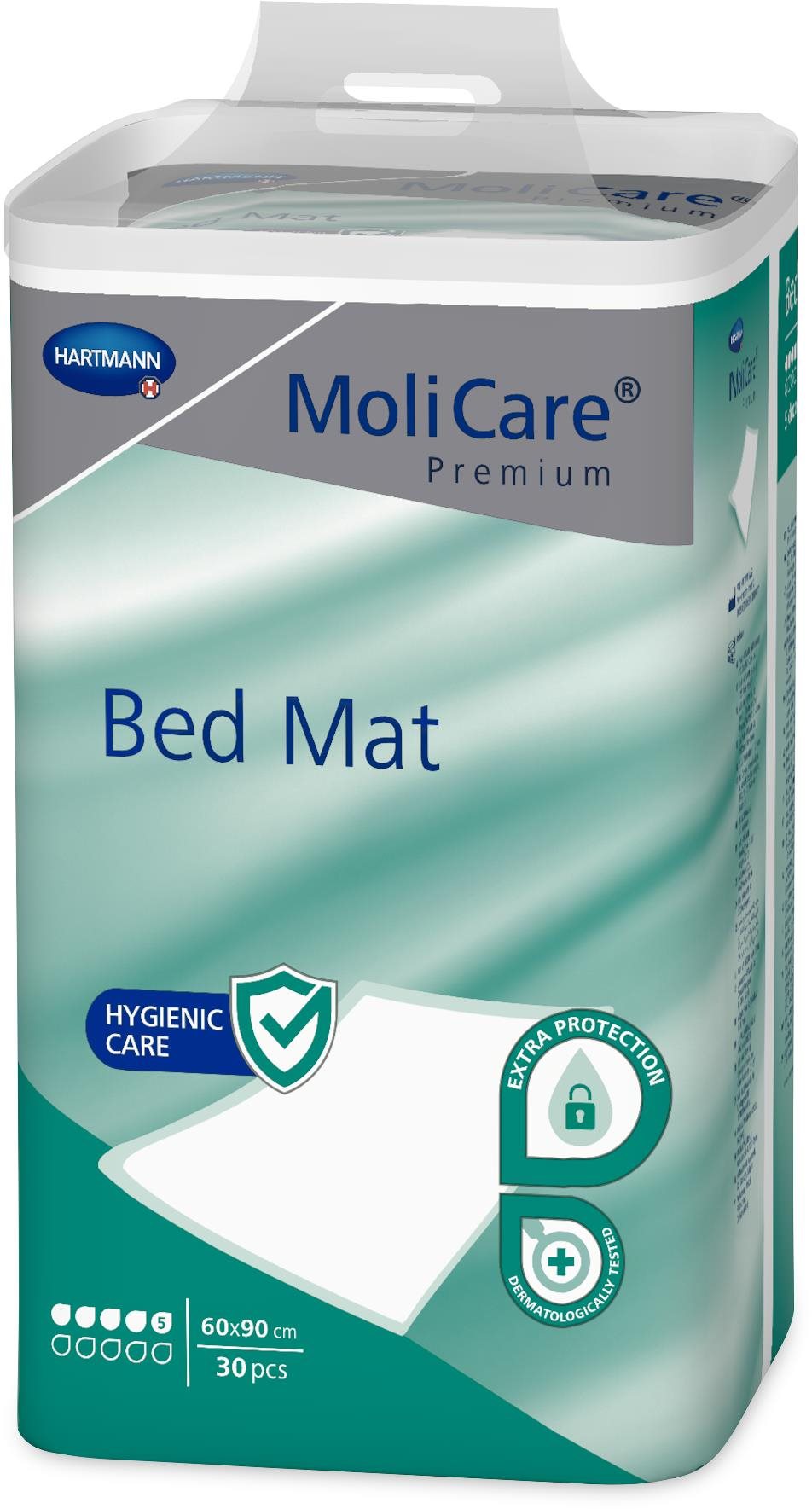 MOLICARE Bed Mat 5 csepp 90 × 60 cm 30 db
