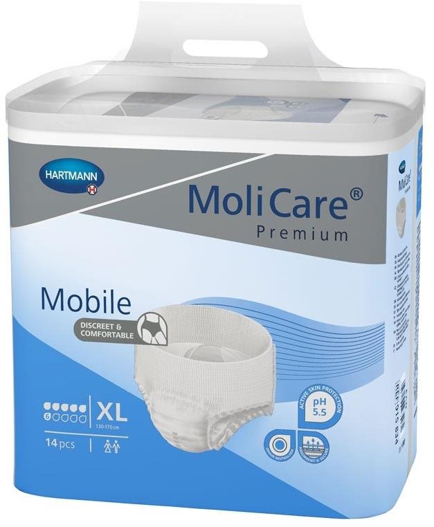 MoliCare Premium Mobile 6 csepp, XL méret, 14 db