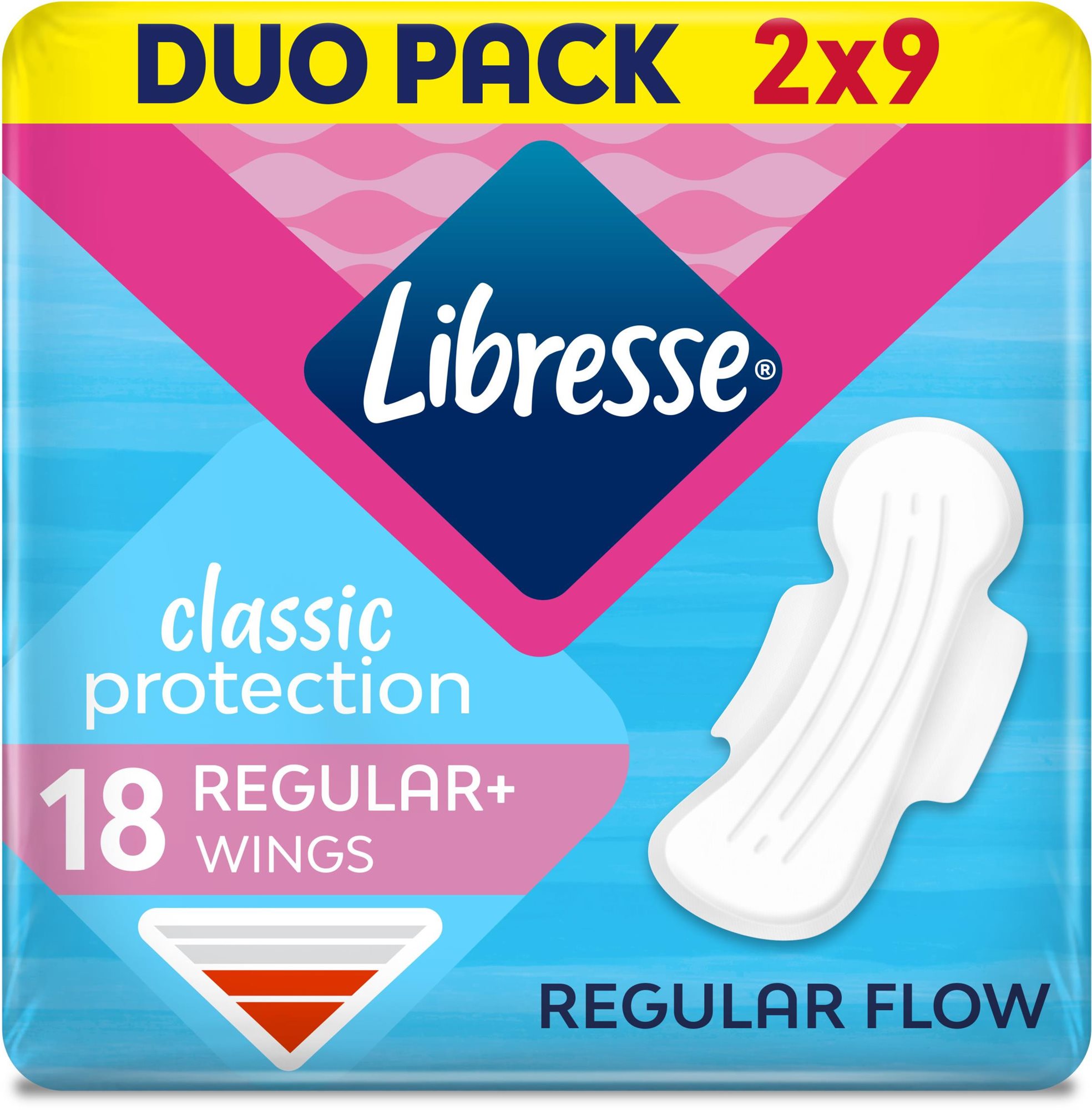 LIBRESSE Classic Normal Wing 2× 9 db