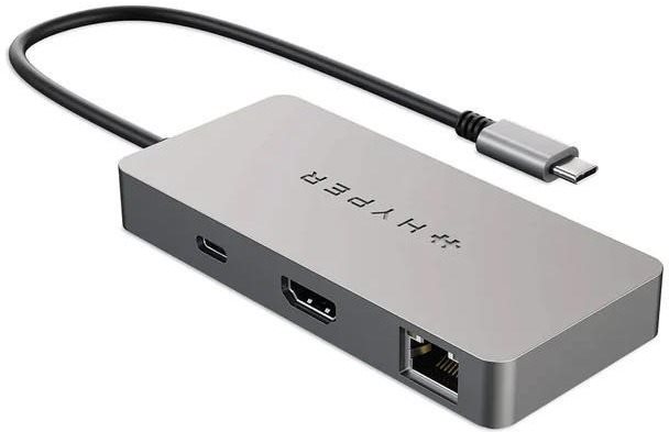 HyperDrive 5in1 USB-C hub (WWCB), ezüst