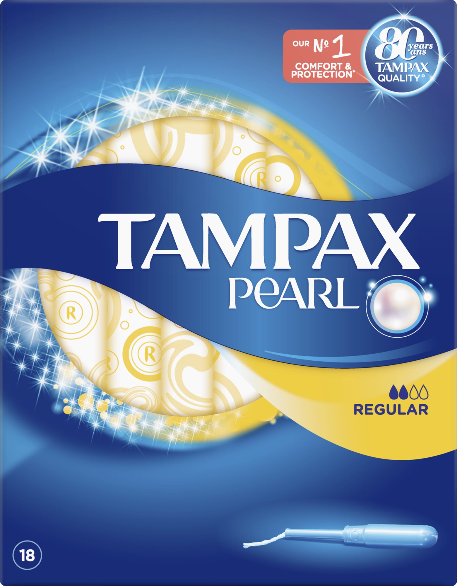 TAMPAX Pearl Regular 18 db