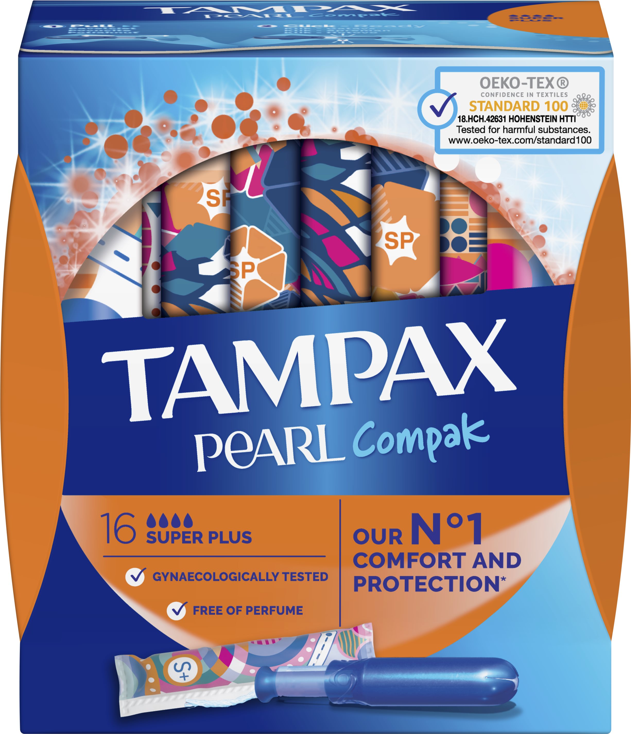 TAMPAX Pearl Compak Super Plus 16 db