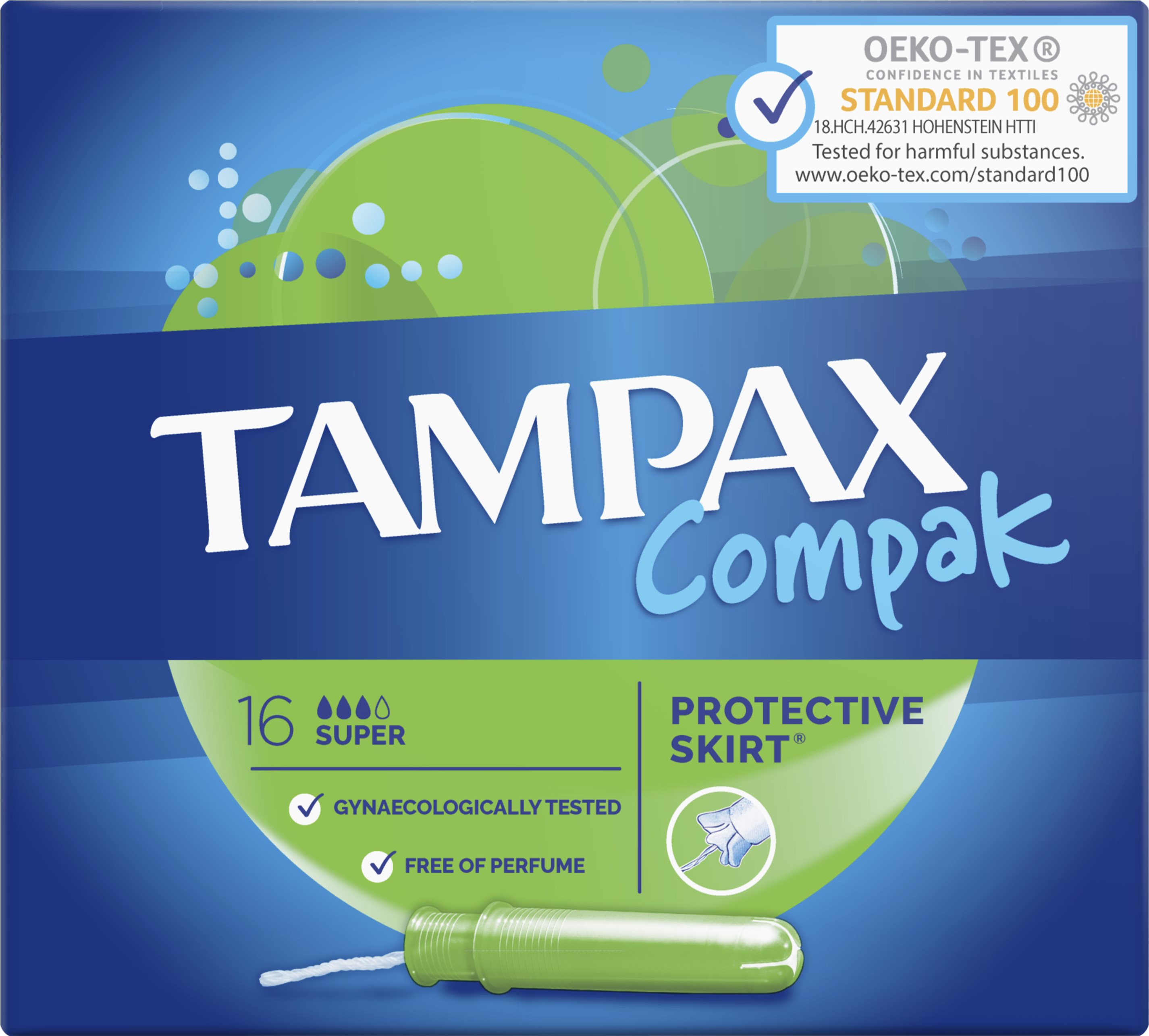 Tampon TAMPAX Compak Super 16 db
