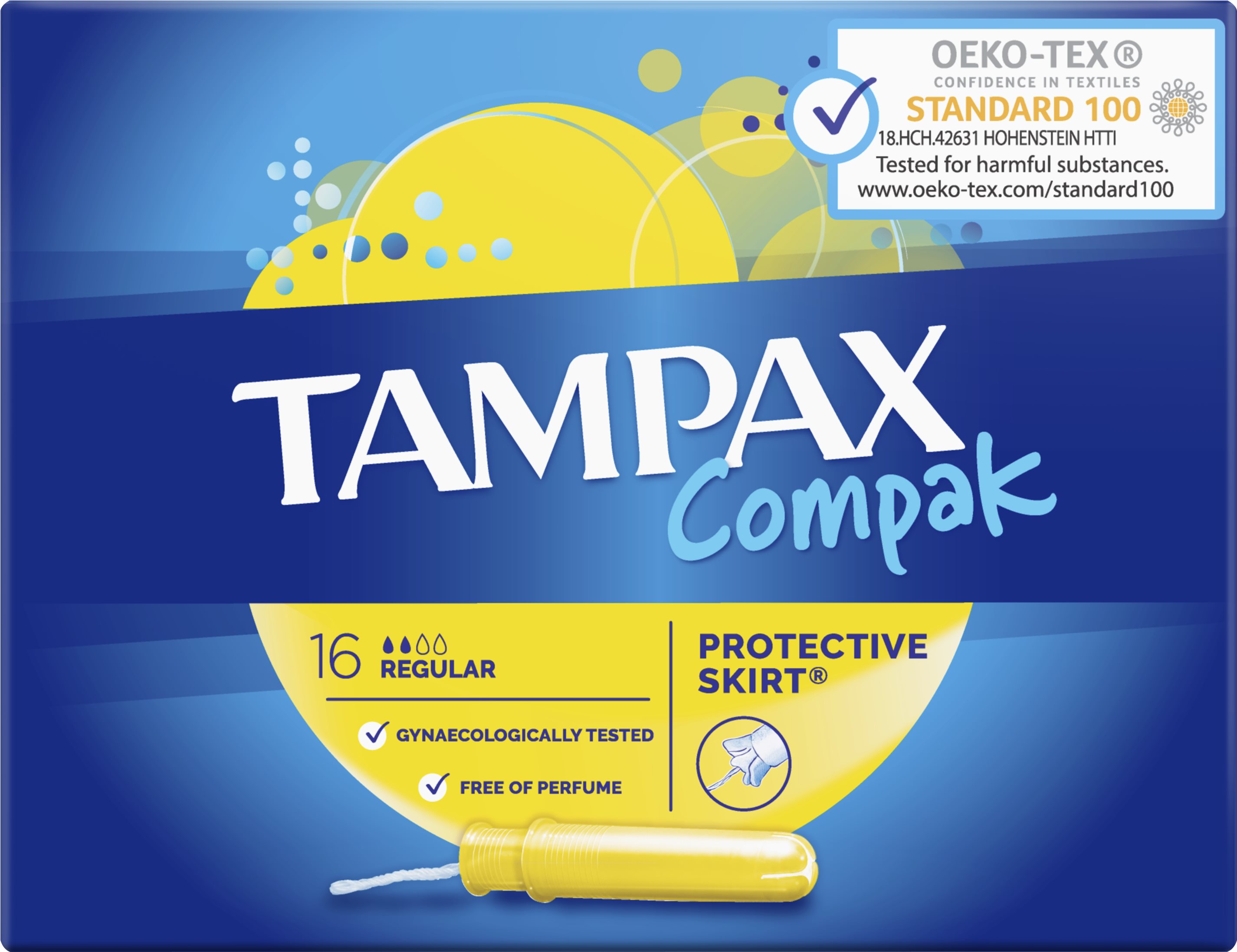 Tampon TAMPAX Compak Regular 16 db