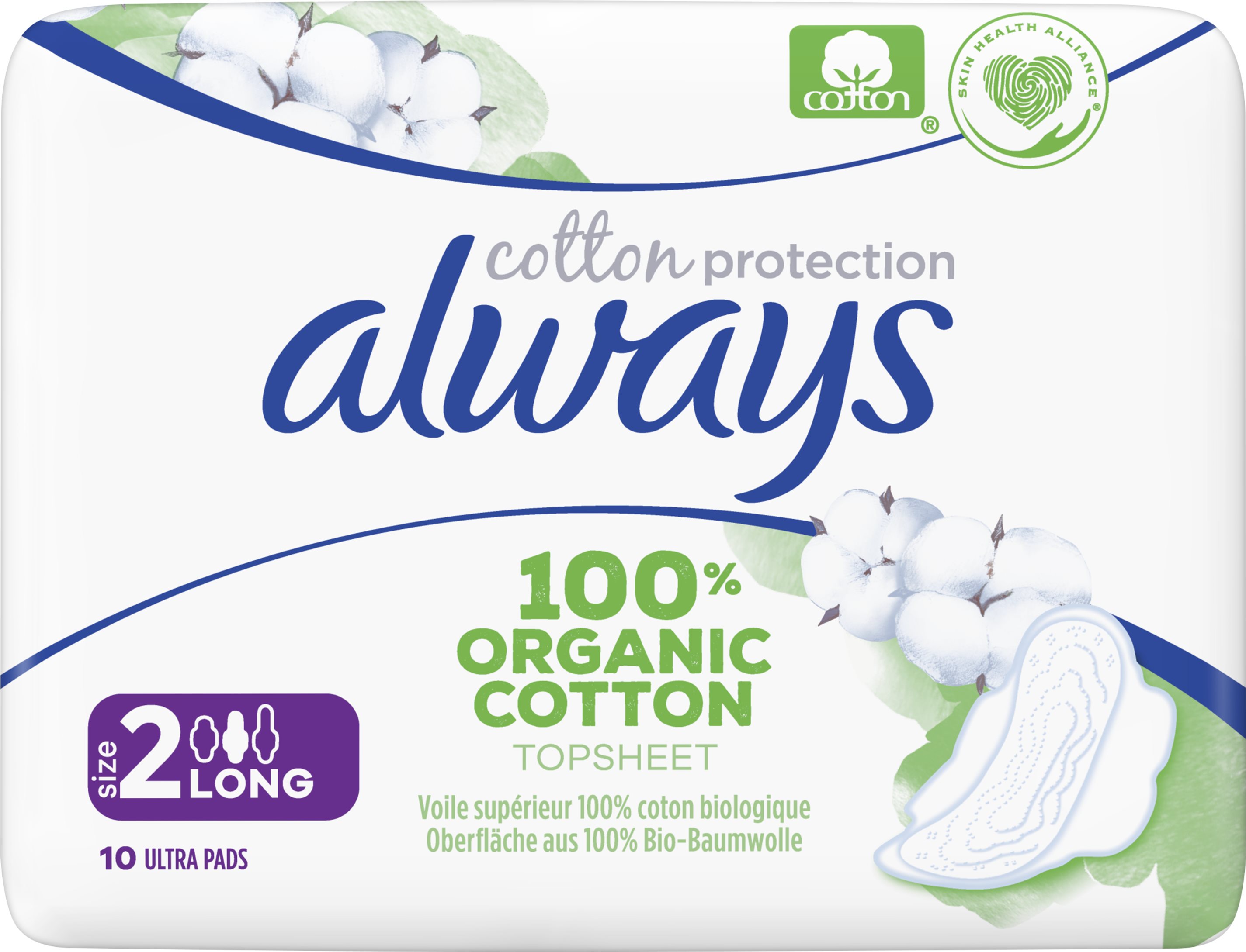 ALWAYS Cotton Protection Ultra Long 10 db