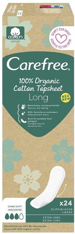 CAREFREE Organic Cotton Long 24 db