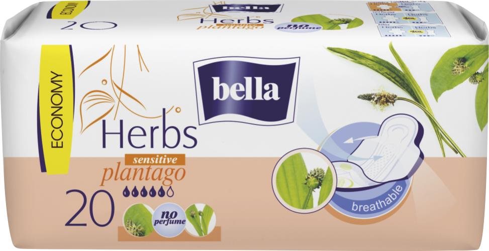 BELLA Herbs Plantago 20 db