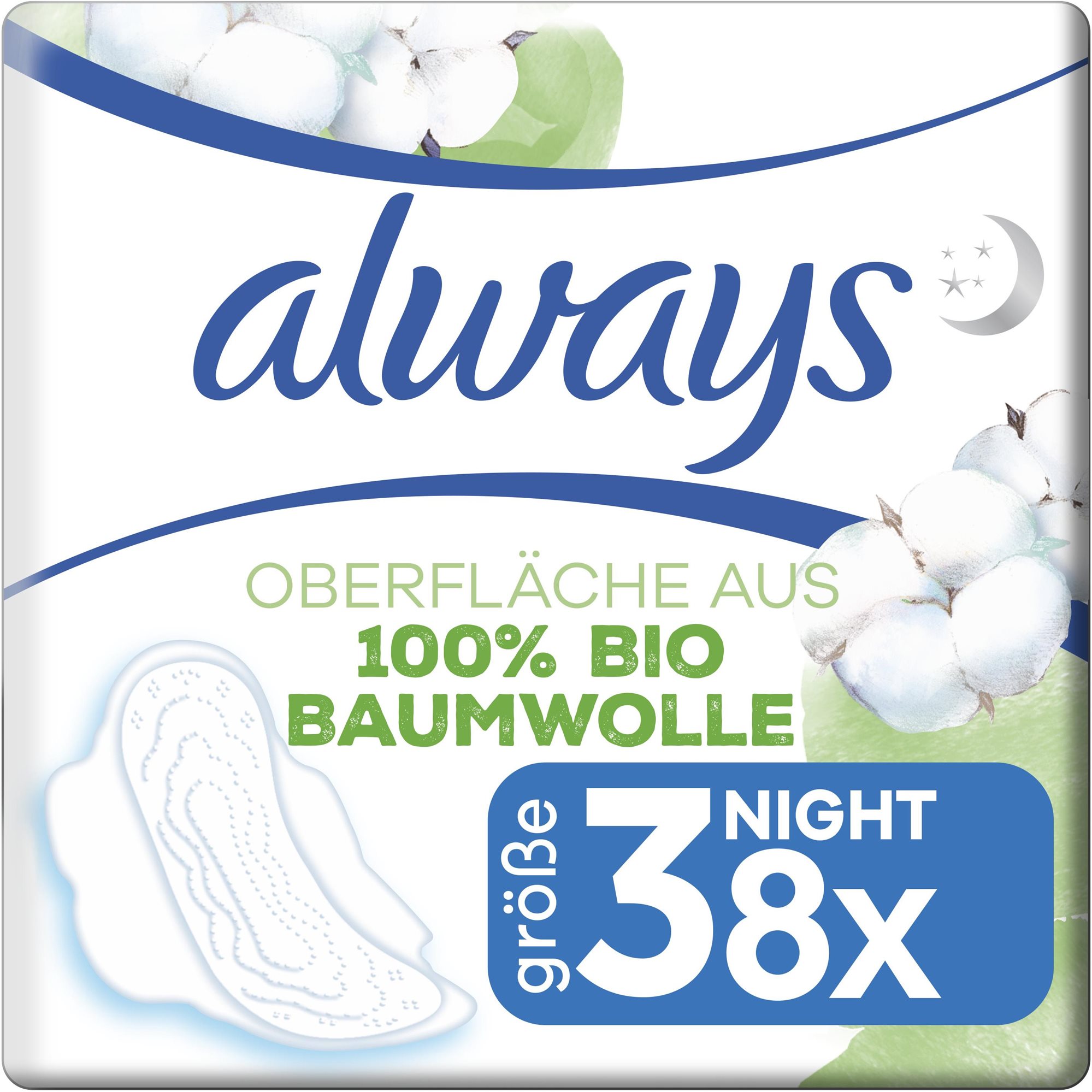 ALWAYS Cotton Protection Ultra Night 8 db
