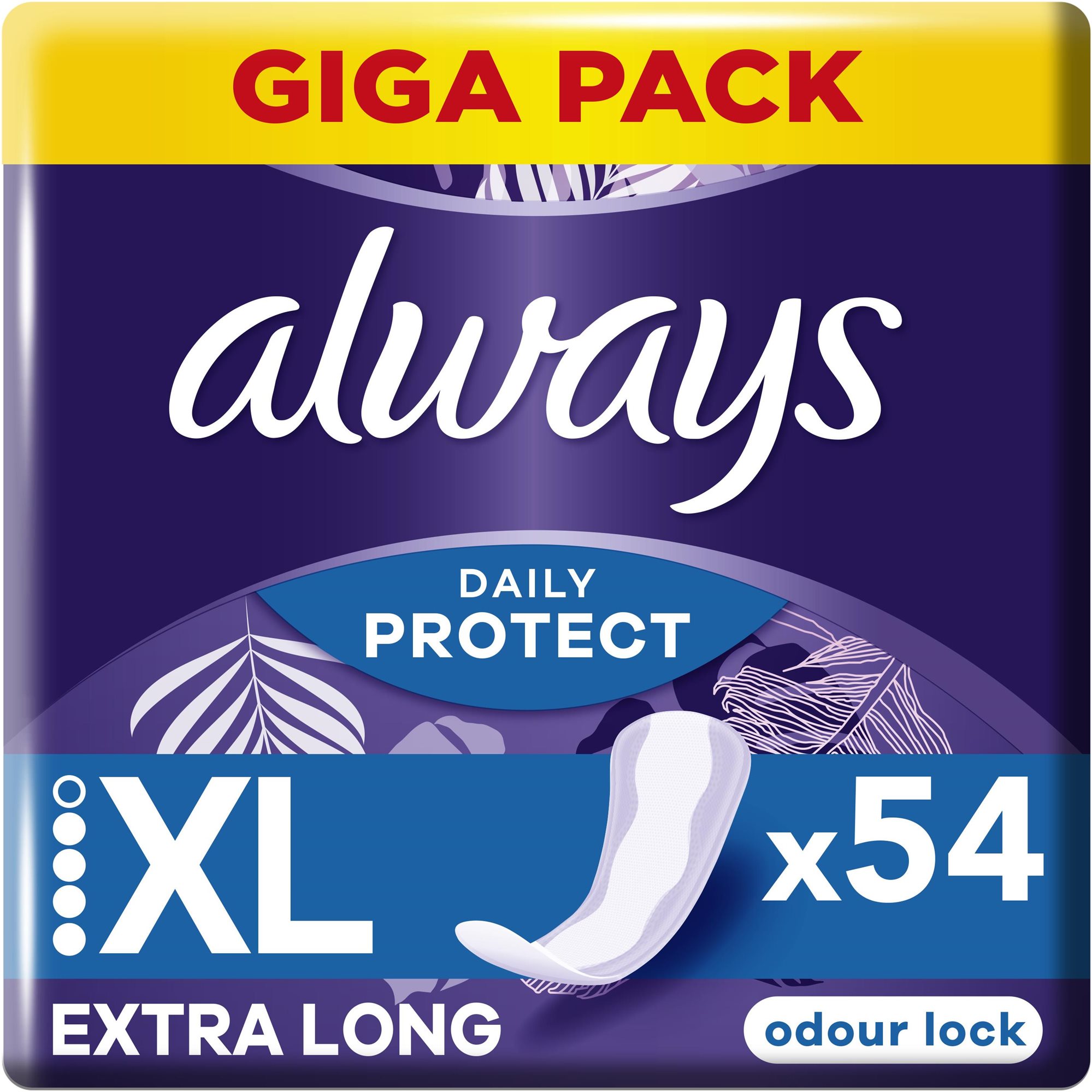 ALWAYS Daily Protect Extra Long szagsemlegesítő 54 db