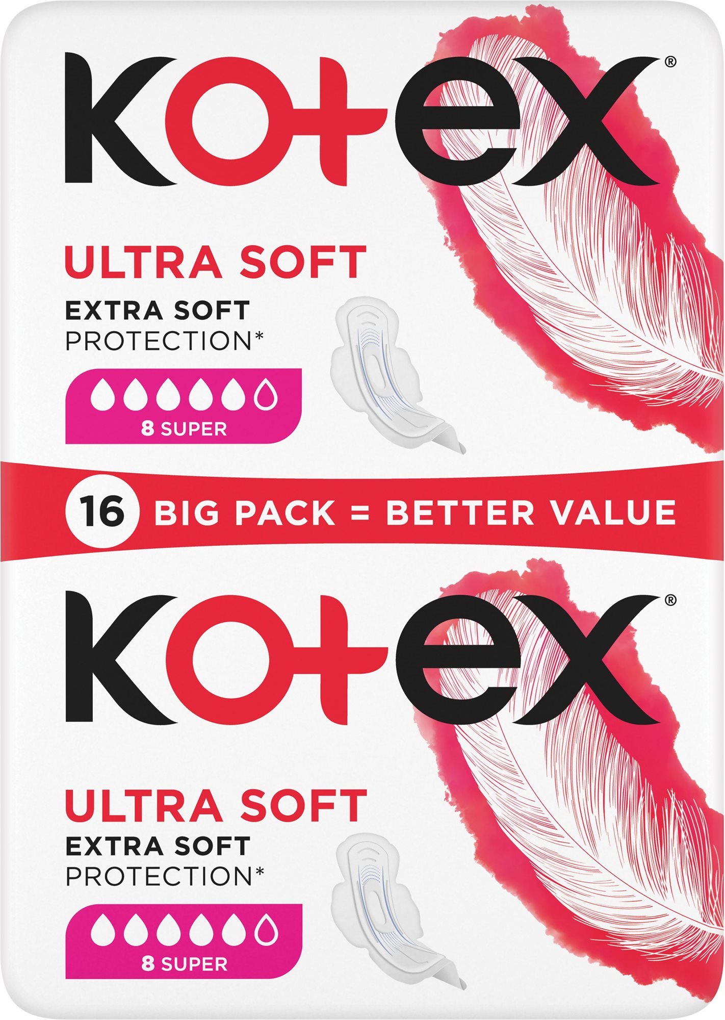 KOTEX Ultra Soft Super 16 db