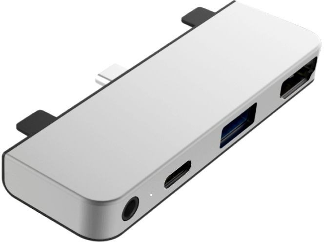 HyperDrive 4 az 1-ben USB-C hub iPad Pro-hoz - ezüst