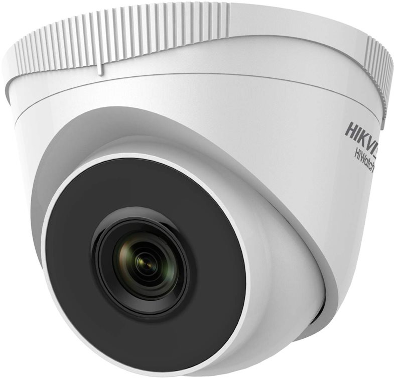HikVision HiWatch IP kamera HWI-T240H(C)/ Dome/ felbontás 4Mpix/ objektív 2,8 mm/ H.265+/ burkolat IP67/