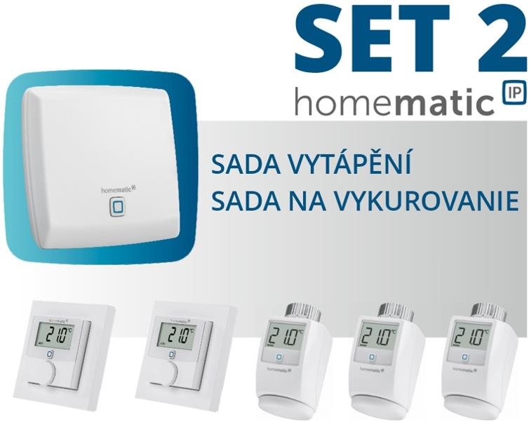 Homematic IP Homematic IP (2+1 lakás) - HmIP-SET2 Fűtésszabályozó készlet