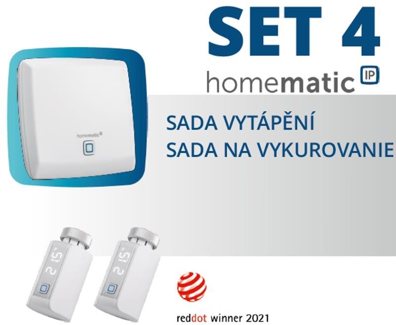 Homematic IP Homematic IP (StarterKit EVO) - HmIP-SET4 Fűtésszabályozó készlet