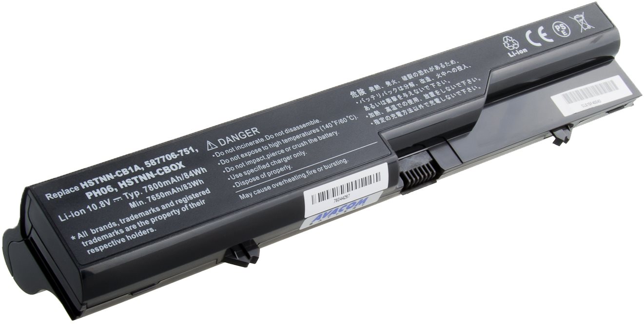 AVACOM HP ProBook 4320s/4420s/4520s series Li-ion 10.8V 7800mAh/84Wh