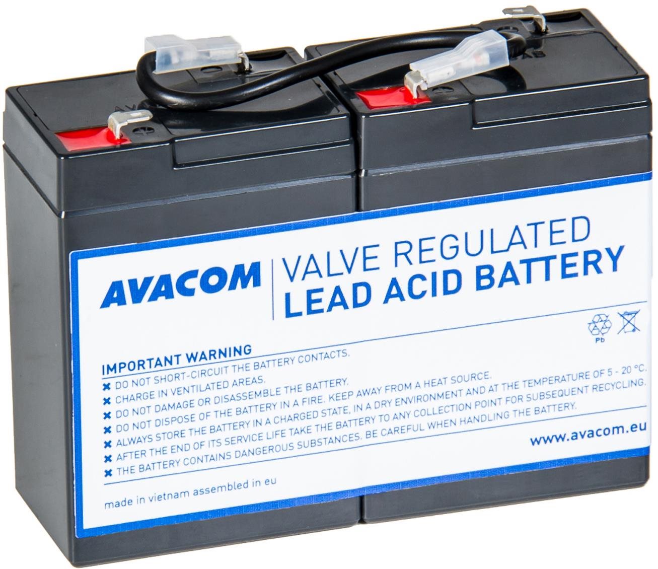 Avacom csere az RBC1 - UPS akkumulátorhoz