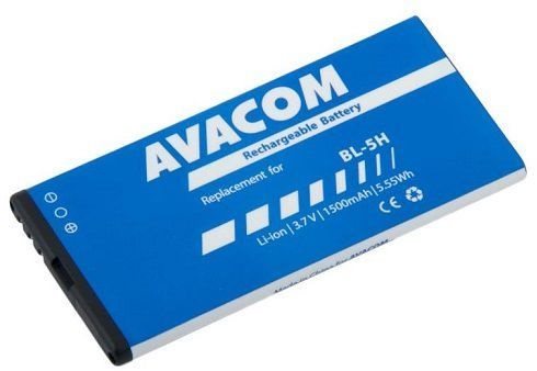 AVACOM akkumulátor Nokia Lumia 630, 635 készülékekhez, Li-Ion 3,7V 1500mAh (BL-5H helyett)