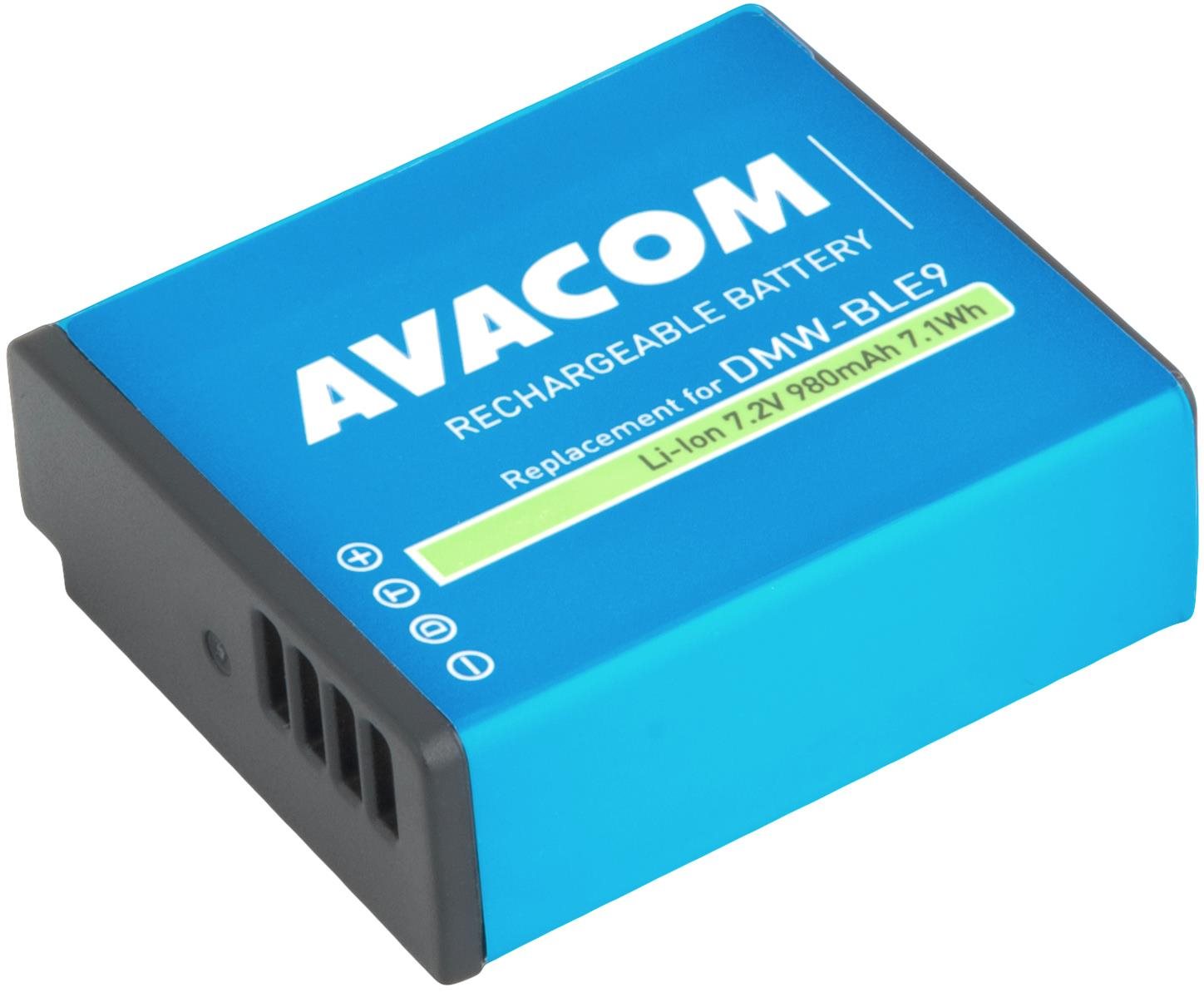 Avacom Panasonic akkumulátor DMW-BLE9, BLG-10 Li-Ion 7,2 V 980 mAh 7,1 Wh