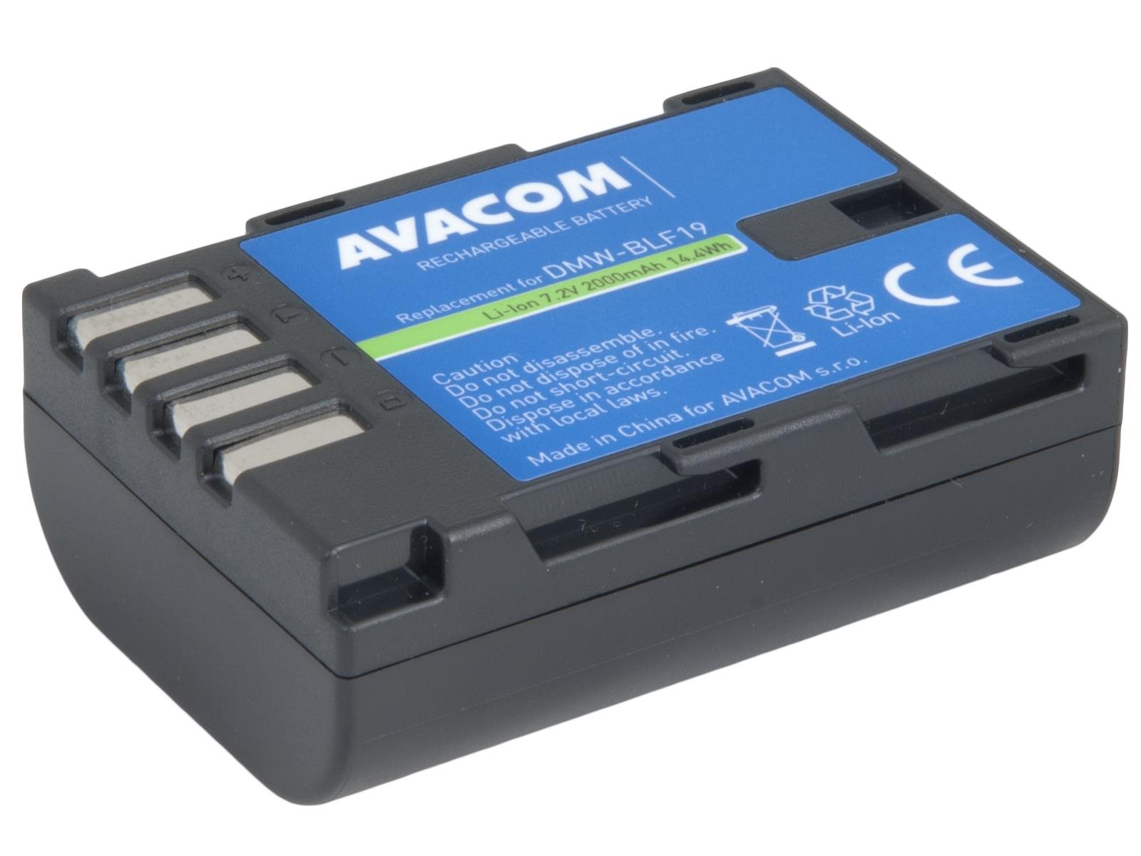 Avacom Panasonic akkumulátor DMW-BLF19 Li-Ion 7,2 V 2000 mAh 14,4 Wh