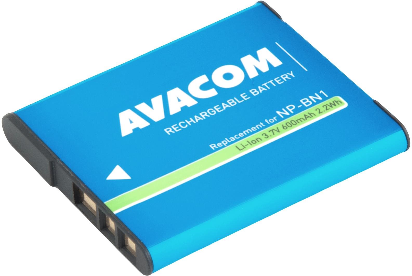 Avacom Sony NP-BN1 akkumulátor Li-Ion 3,7 V 600 mAh 2,2 Wh