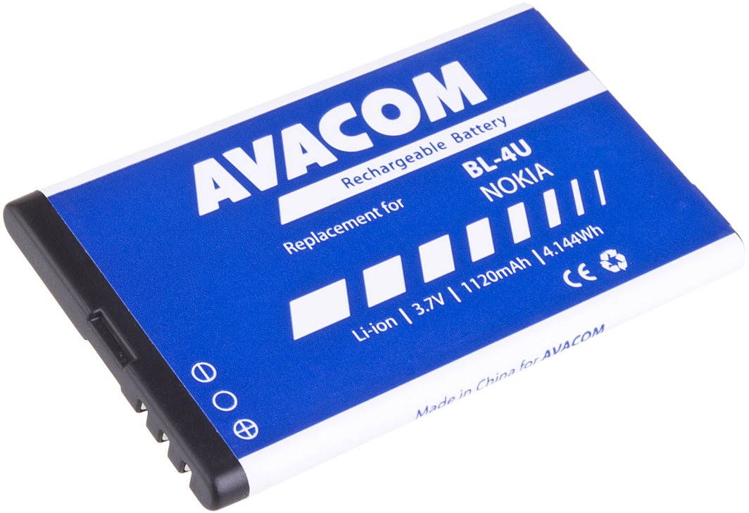 AVACOM Nokia 5530, CK300, E66, 5530, E75, 5730, Li-ion 3,7V 1120mAh (BL-4U helyett)