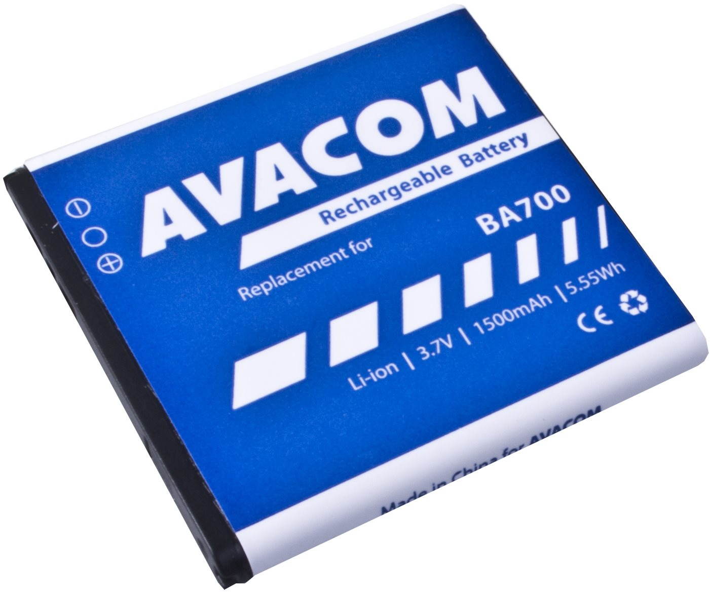 Avacom - Sony Ericsson Xperia Neo, Xperia Pro, Xperia Ray Li-ion 3,7V 1500 mAh (pót BA700)