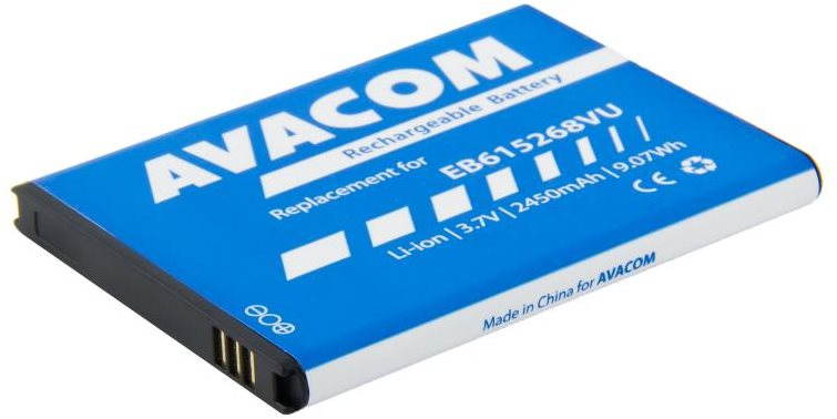 AVACOM akkumulátor Samsung Galaxy Note készülékhez, Li-Ion, 3,7 V, 2450 mAh