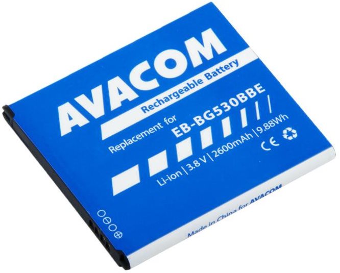AVACOM - Samsung G530 Grand Prime Li-Ion 3,8V 2600mAh (EB-BG530BBE csere)