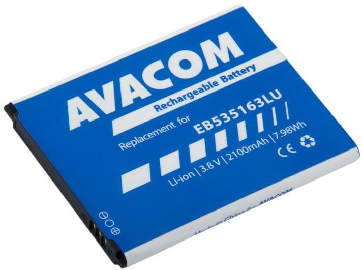AVACOM Samsung Grand Neo Li-Ion 3,8V 2100mAh, (EB535163LU helyett)