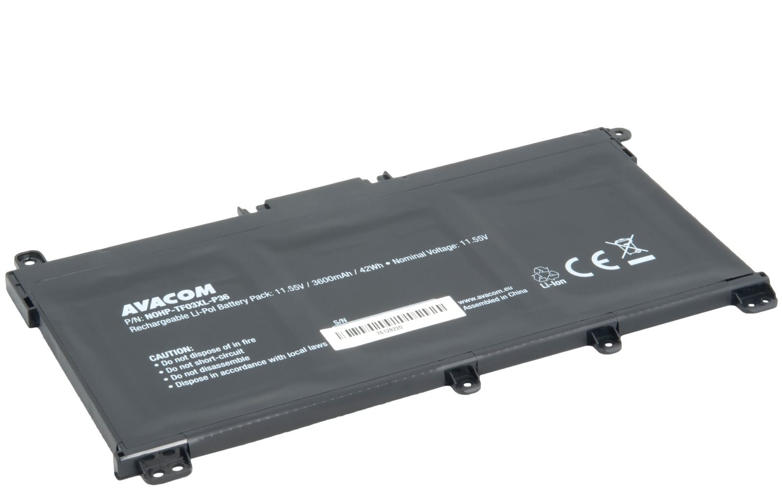 AVACOM akkumulátor HP Pavilion 14-BF Series Li-Pol 11, 55V 3600mAh 42Wh készülékhez