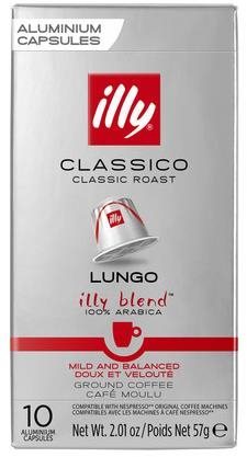 Kávékapszula ILLY Lungo Classico, 10 db
