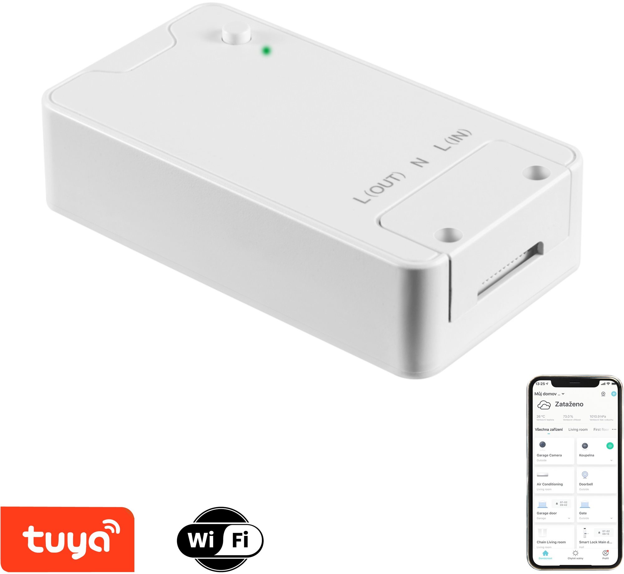Immax NEO LITE Smart kapcsoló / switch 16 A, WiFi
