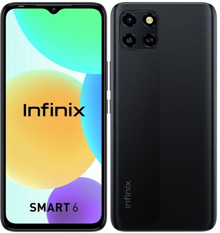 Infinix Smart 6 2 GB/32 GB fekete