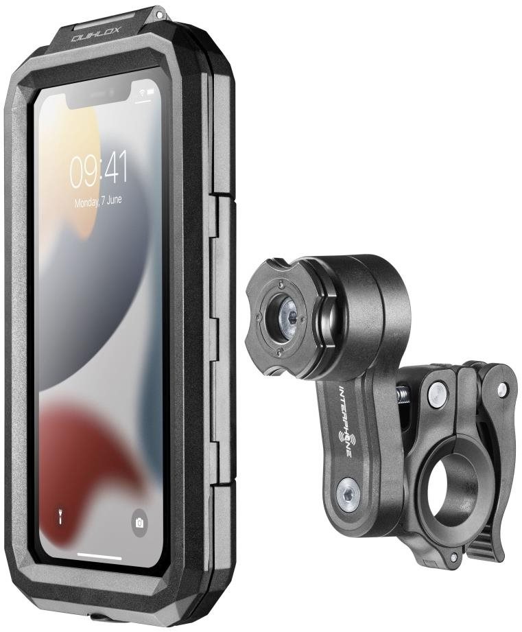 Interphone Armor Pro QUIKLOX biciklis telefontartó kormányra, max. 6,5
