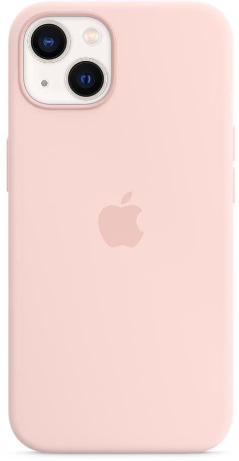Apple iPhone 13 krétarózsaszín szilikon MagSafe tok