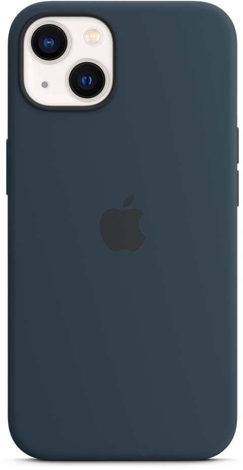 Apple iPhone 13 mély indigókék szilikon MagSafe tok