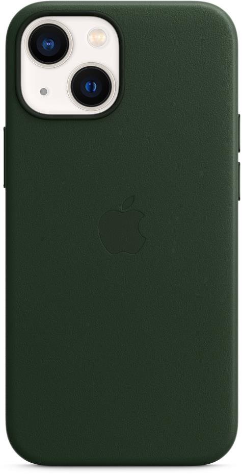 Apple iPhone 13 mini mamutfenyőzöld bőr MagSafe tok