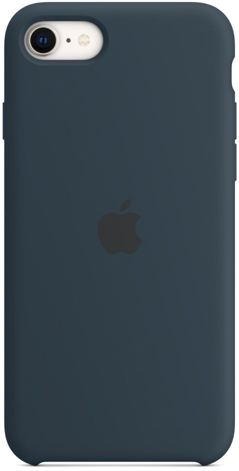 Apple iPhone SE-szilikontok - mély indigókék