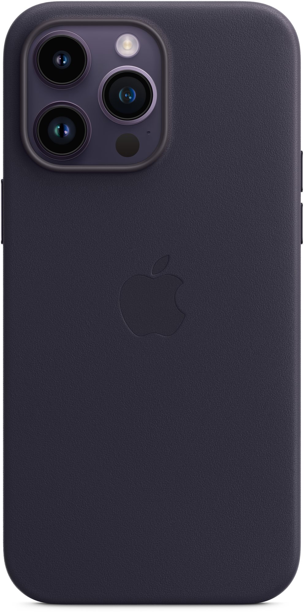 Apple iPhone 14 Pro Max bőr tok MagSafe lila