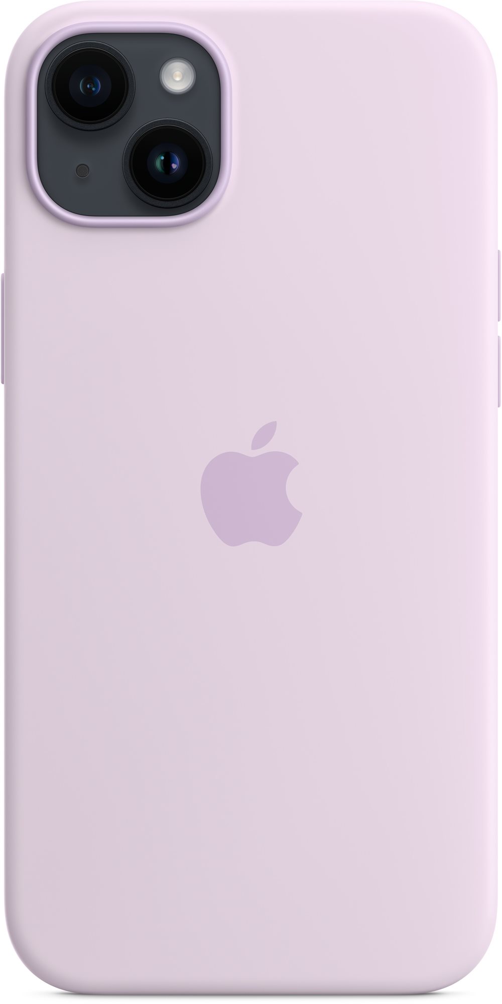 Apple iPhone 14 Plus szilikon tok MagSafe liláskék