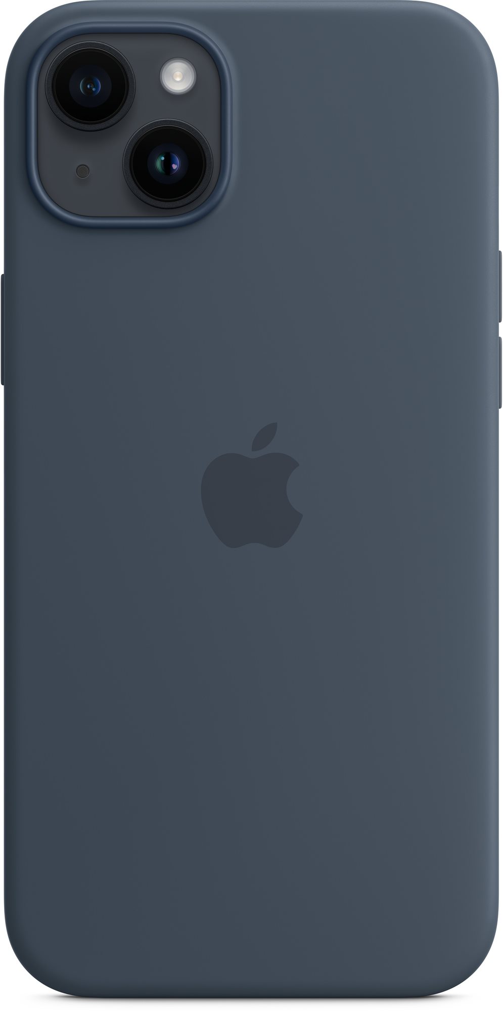 Apple iPhone 14 Plus szilikon borítás MagSafe viharkék
