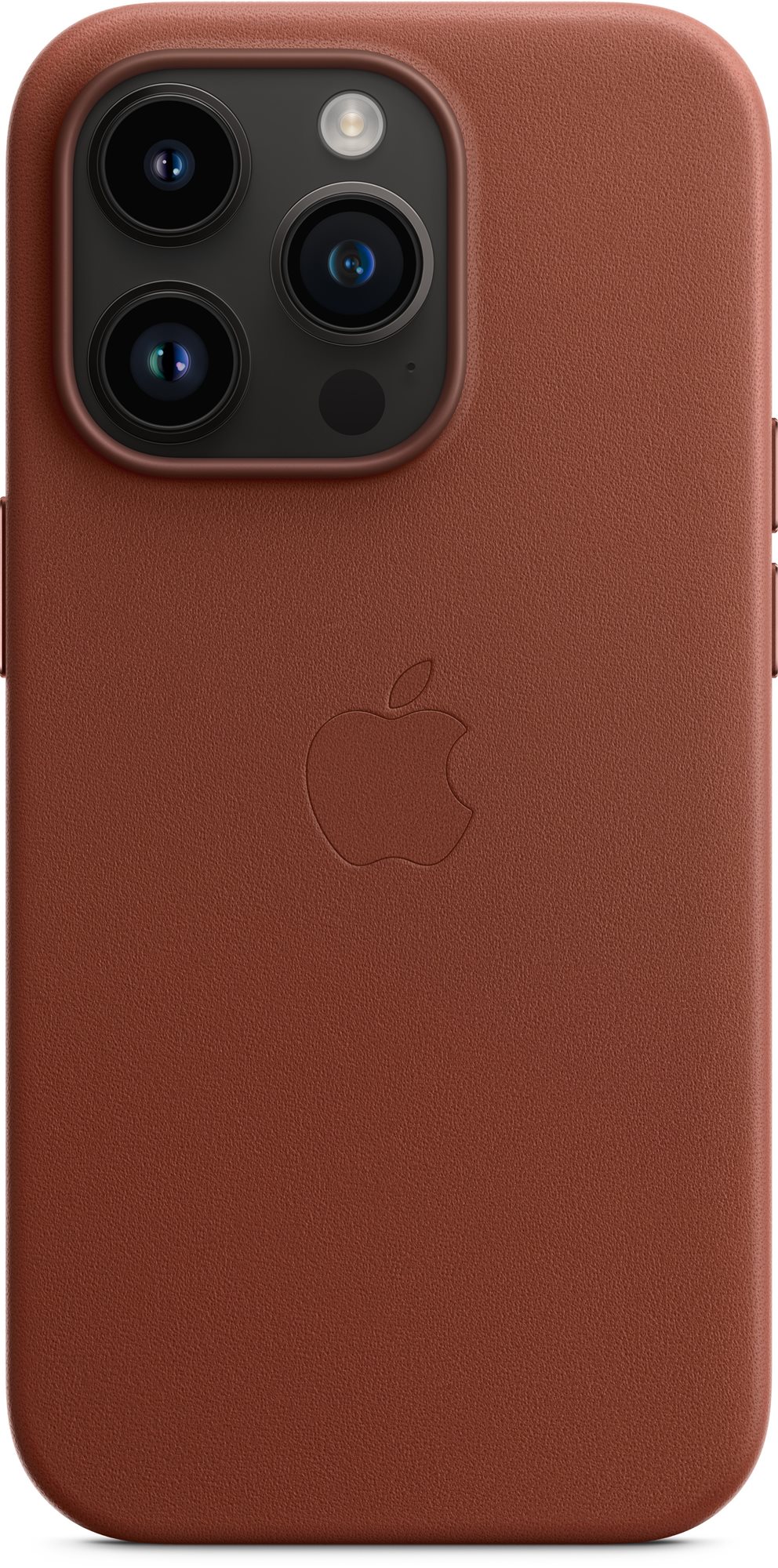 Apple MagSafe-rögzítésű iPhone 14 Pro-bőrtok – umbra