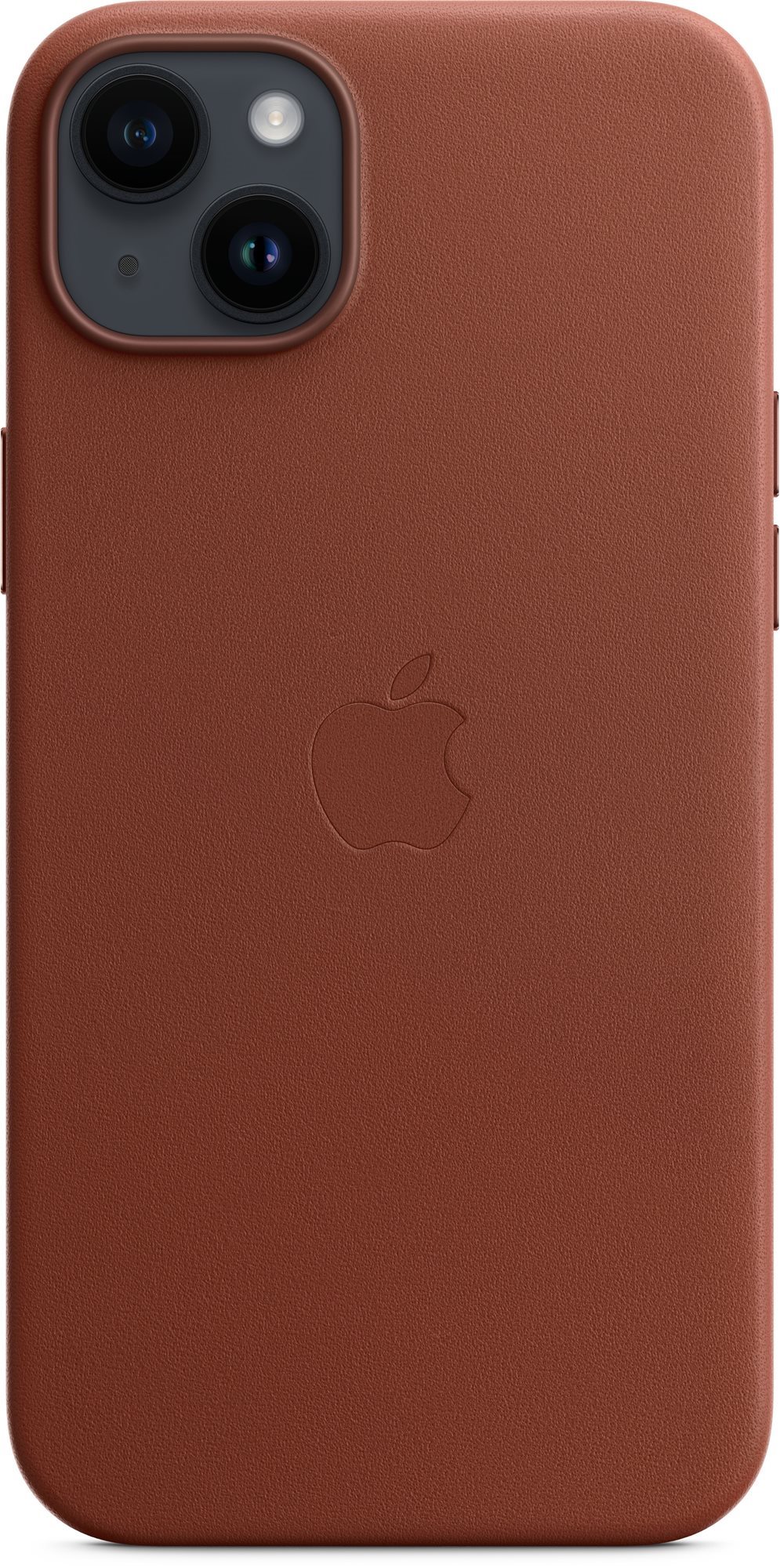 Apple iPhone 14 Plus bőrtok MagSafe téglavörös