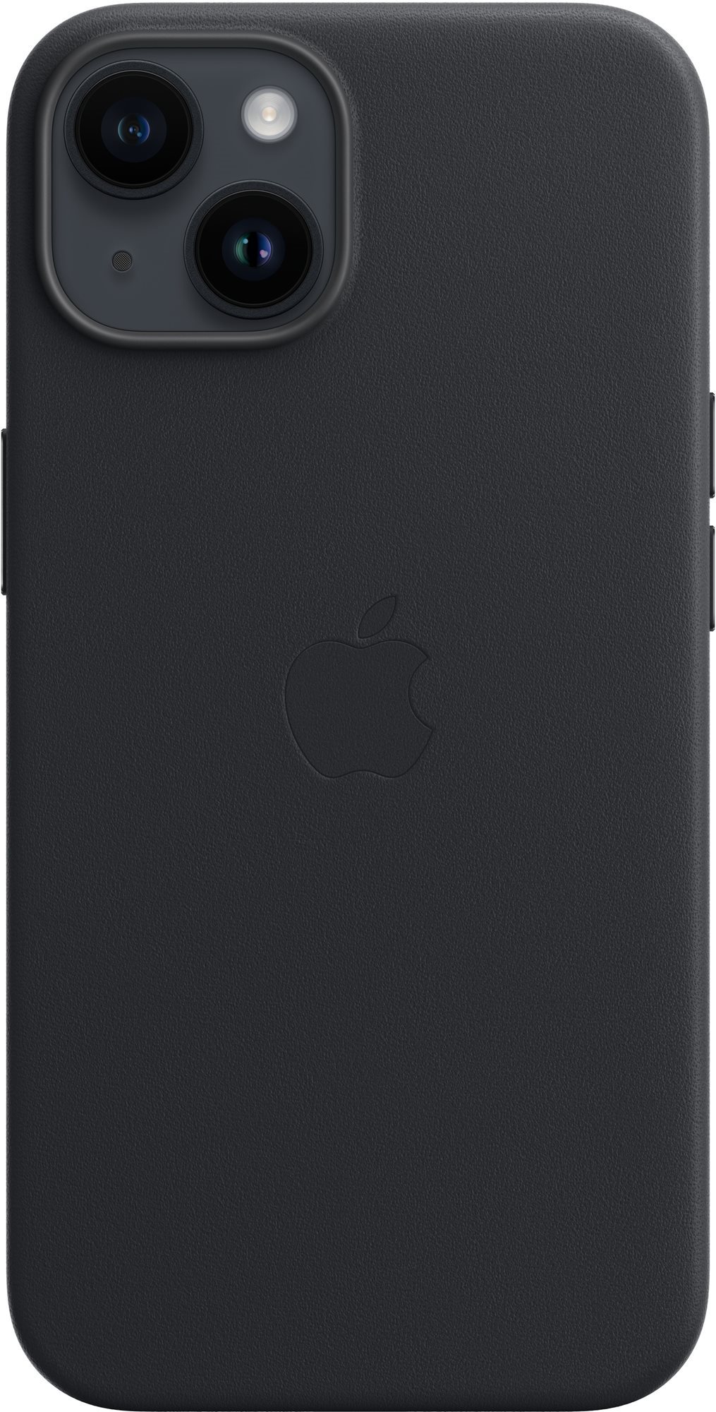 Apple MagSafe-rögzítésű iPhone 14-bőrtok – éjfekete