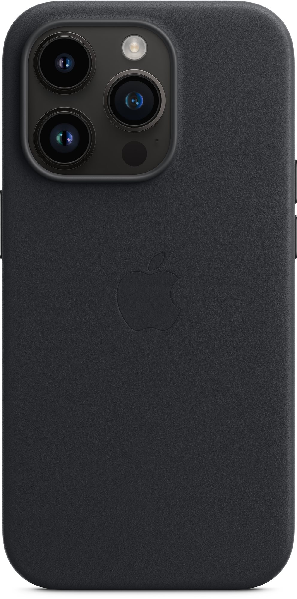 Apple MagSafe-rögzítésű iPhone 14 Pro-bőrtok – éjfekete